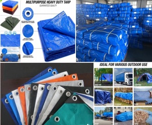 TELO COPRITUTTO POLIETILENE IMPERMEABILE CON OCCHIELLI 1,8 X 1,2 MT FAI Da Te 8022044367224