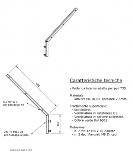 Rallonge De Clôture Barbelée - Hauteur Supplémentaire - Acier - Générique