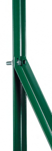 Saetta Tonda in Ferro Zincato e Plastificato Verde (Diam: 38mm