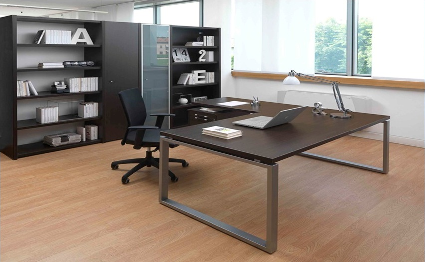 Mobile Ufficio a 2 ante Legno H 180 - mis. 90 x 48 x 180 H - varie finiture