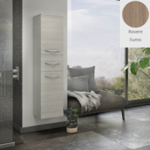 Colonna Pensile Bagno Colore Rovere fumo 31,5x32,5x138 dx
