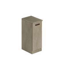 Laundry mobile bagno con Anta 36x50x85,5 Colore Argilla