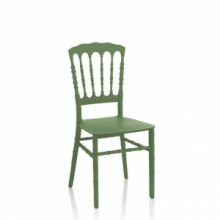 Sedia Glinda in polipropilene menta