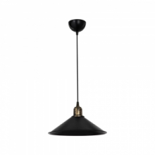 Lampada a sospensione Maya nera conf 15 pz