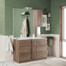 Mobile Bagno Vasca Colore rovere mercure