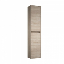 Colonna pensile bagno 2 ante Colore rovere Caledonia 30x24x140