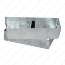 1 pz. Sigillo di ispezione per griglia a fessura Misure   250 x 129 x h. 80mm  