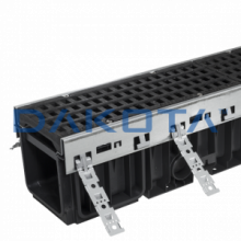 1 pz. Taurus 260/150 con griglia D400 preassemblata Misure   260 x 150 x 1.000mm  