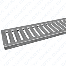 1 pz. Griglia in Acciaio Zincato con Clip 130 Misure   130 x 1.000mm  
