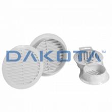 100 pz.Griglia Fissa Tonda Misure   imbocco 100mm  