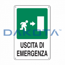 Uscita Emergenza Destra 20 x 30