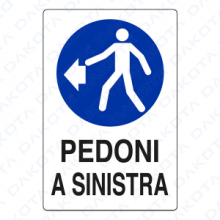 Pedoni a Sinistra 40 x 60