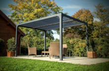 Pergola da Giardino Bioclimatica in Alluminio - cm 360 X300cm - ITALFROMGIARD105