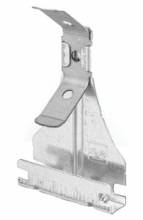 Gancio con Molla per Montanti a C 15/48/15 e 27/48/27 Bordo Arrotondato - Confezione 10 Pezzi