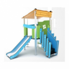 Castello Con Struttura In Tubolare Di Acciaio INOX 610 x 564 x H 250 cm