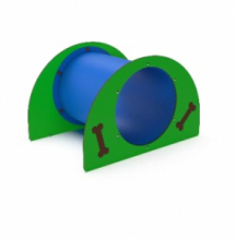 Tubo Rigido L1000mm - In Plastica Riciclata