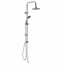 Colonna Doccia Murale Tender Natural Con Soffione e Doccetta - Finitura Cromo