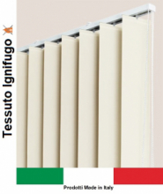 Tenda Verticale Tessuto Colorama Ignifugo su Misura a Banda da 127 mm Comandi Standard ITALFROM®