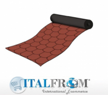 Membrana Impermeabilizzante Autoadesiva per Coperture Mineral Design Selflaps Poliestere - H1x10m - Italfrom